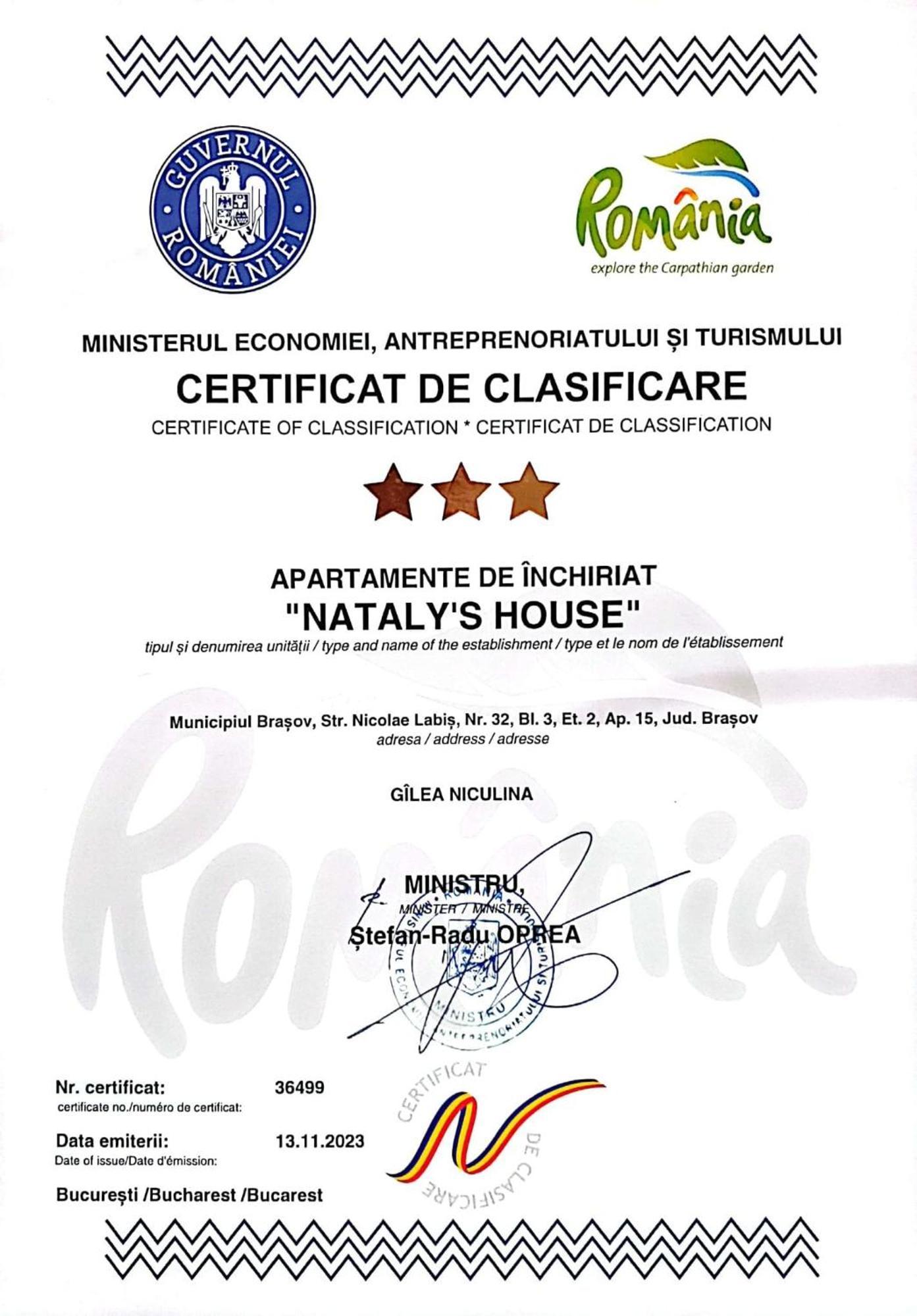 Nataly'S House Apartment Brasov Ngoại thất bức ảnh